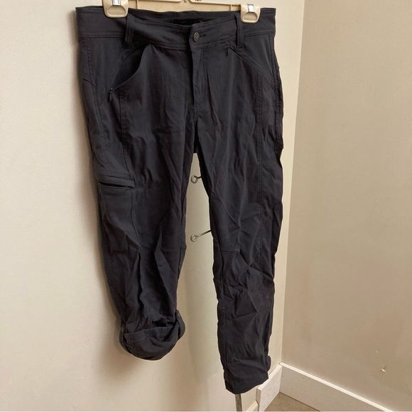 Prana gray active pants size 8 style #W4118SH09 - Picture 6 of 16